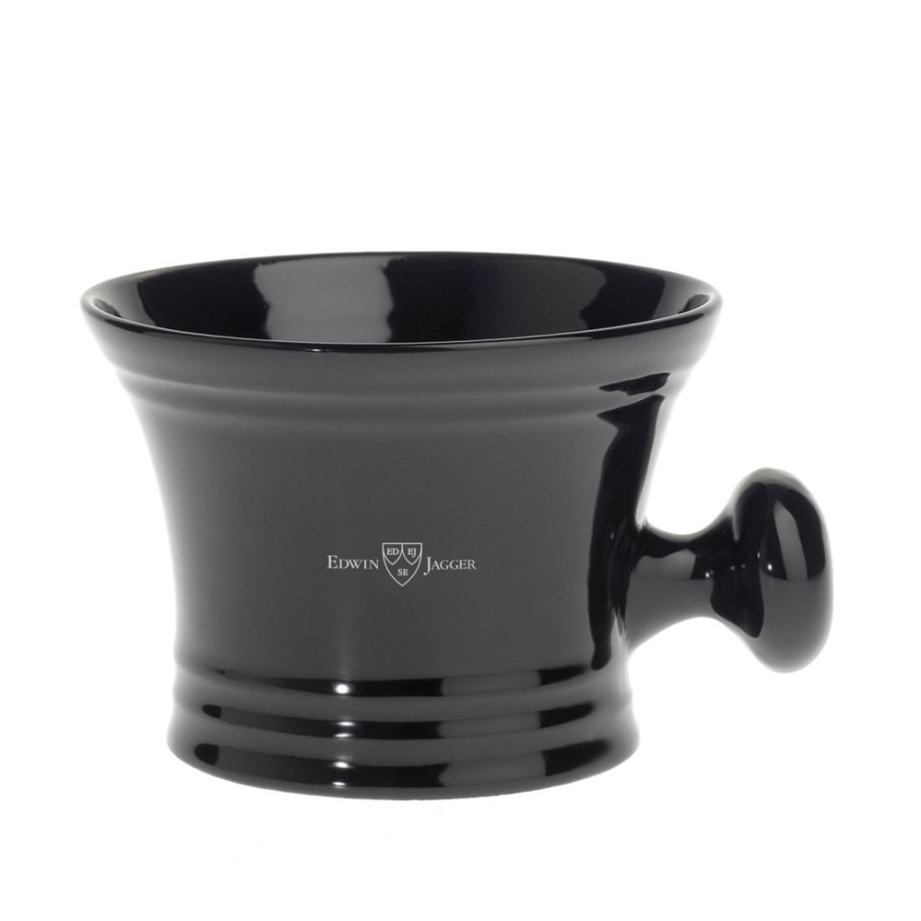 Edwin Jagger Rn46 Traditional Black Porcelain Shaving Soap